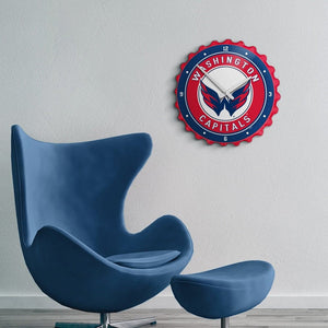 Washington Capitals: Bottle Cap Wall Clock - The Fan-Brand