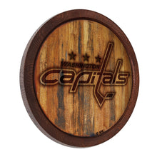 Load image into Gallery viewer, Washington Capitals: Branded &quot;Faux&quot; Barrel Top Sign - The Fan-Brand