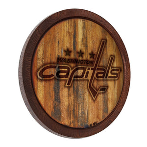 Washington Capitals: Branded "Faux" Barrel Top Sign - The Fan-Brand