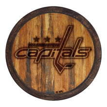 Load image into Gallery viewer, Washington Capitals: Branded &quot;Faux&quot; Barrel Top Sign - The Fan-Brand