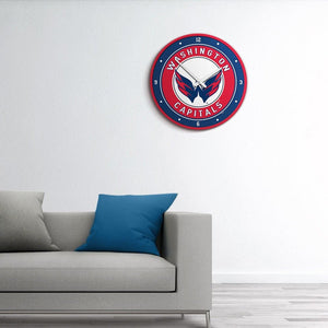 Washington Capitals: Modern Disc Wall Clock - The Fan-Brand