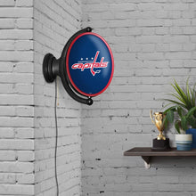 Load image into Gallery viewer, Washington Capitals: Original Oval Rotating Lighted Wall Sign - The Fan-Brand
