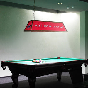 Washington Capitals: Premium Wood Pool Table Light - The Fan-Brand