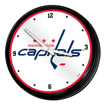 Load image into Gallery viewer, Washington Capitals: Retro Lighted Wall Clock - The Fan-Brand