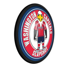 Load image into Gallery viewer, Washington Capitals: Slapshot - Round Slimline Lighted Wall Sign - The Fan-Brand