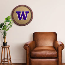 Load image into Gallery viewer, Washington Huskies: &quot;Faux&quot; Barrel Framed Cork Board - The Fan-Brand