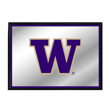 Load image into Gallery viewer, Washington Huskies: Framed Mirrored Wall Sign - The Fan-Brand