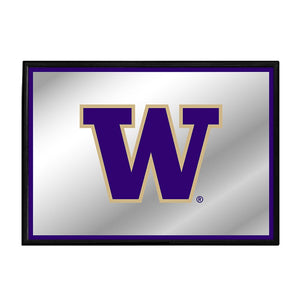 Washington Huskies: Framed Mirrored Wall Sign - The Fan-Brand