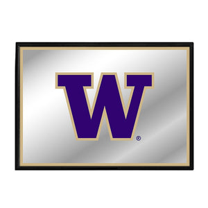 Washington Huskies: Framed Mirrored Wall Sign - The Fan-Brand