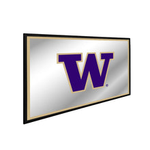 Load image into Gallery viewer, Washington Huskies: Framed Mirrored Wall Sign - The Fan-Brand