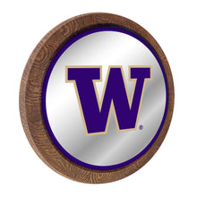 Load image into Gallery viewer, Washington Huskies: Mirrored Barrel Top Mirrored Wall Sign - The Fan-Brand