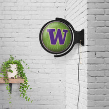 Load image into Gallery viewer, Washington Huskies: On the 50 - Rotating Lighted Wall Sign - The Fan-Brand