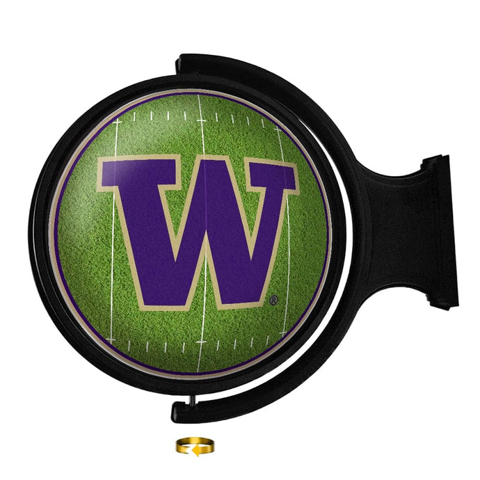 Washington Huskies: On the 50 - Rotating Lighted Wall Sign - The Fan-Brand