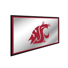 Load image into Gallery viewer, Washington State Cougars: Logo - Framed Mirrored Wall Sign - The Fan-Brand