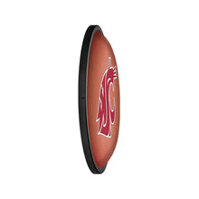 Load image into Gallery viewer, Washington State Cougars: Pigskin - Oval Slimline Lighted Wall Sign - The Fan-Brand