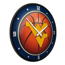 Load image into Gallery viewer, West Virginia Mountaineers: Basketball - Modern Disc Wall Clock - The Fan-Brand