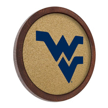 Load image into Gallery viewer, West Virginia Mountaineers: &quot;Faux&quot; Barrel Framed Cork Board - The Fan-Brand