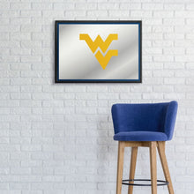 Load image into Gallery viewer, West Virginia Mountaineers: Framed Mirrored Wall Sign - The Fan-Brand