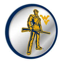 Load image into Gallery viewer, West Virginia Mountaineers: Mascot - Modern Disc Mirrored Wall Sign - The Fan-Brand