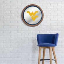 Load image into Gallery viewer, West Virginia Mountaineers: Mirrored Barrel Top Mirrored Wall Sign - The Fan-Brand