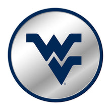 Load image into Gallery viewer, West Virginia Mountaineers: Modern Disc Mirrored Wall Sign - The Fan-Brand