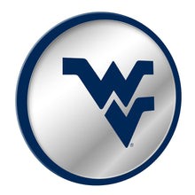 Load image into Gallery viewer, West Virginia Mountaineers: Modern Disc Mirrored Wall Sign - The Fan-Brand