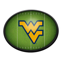 Load image into Gallery viewer, West Virginia Mountaineers: On the 50 - Oval Slimline Lighted Wall Sign - The Fan-Brand