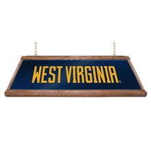 Load image into Gallery viewer, West Virginia Mountaineers: Premium Wood Pool Table Light - The Fan-Brand