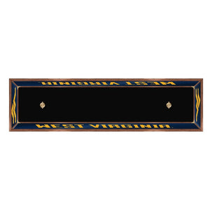 West Virginia Mountaineers: Premium Wood Pool Table Light - The Fan-Brand