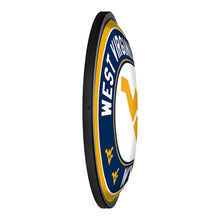 Load image into Gallery viewer, West Virginia Mountaineers: Round Slimline Lighted Wall Sign - The Fan-Brand