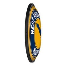 Load image into Gallery viewer, West Virginia Mountaineers: Round Slimline Lighted Wall Sign - The Fan-Brand