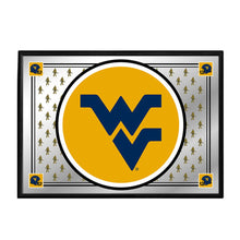 Load image into Gallery viewer, West Virginia Mountaineers: Team Spirit - Framed Mirrored Wall Sign - The Fan-Brand