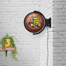 Load image into Gallery viewer, Wichita State Shockers: Basketball - Original Round Rotating Lighted Wall Sign - The Fan-Brand