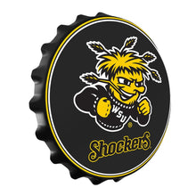 Load image into Gallery viewer, Wichita State Shockers: Bottle Cap Wall Sign - The Fan-Brand