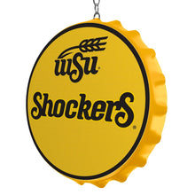 Load image into Gallery viewer, Wichita State Shockers: Logo - Bottle Cap Dangler - The Fan-Brand