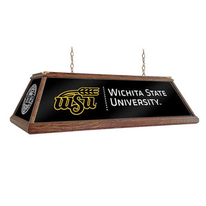 Wichita State Shockers: Premium Wood Pool Table Light - The Fan-Brand