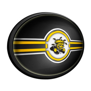 Wichita State Shockers: Round Slimline Lighted Wall Sign - The Fan-Brand