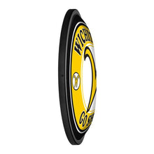 Load image into Gallery viewer, Wichita State Shockers: Script W - Round Slimline Lighted Wall Sign - The Fan-Brand