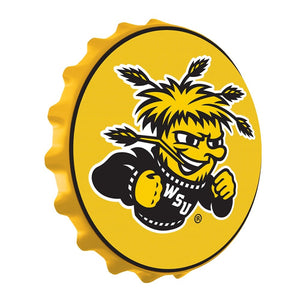 Wichita State Shockers: WuShock - Bottle Cap Wall Sign - The Fan-Brand