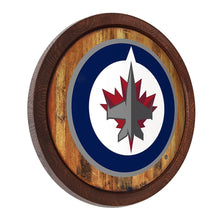 Load image into Gallery viewer, Winnipeg Jets: &quot;Faux&quot; Barrel Top Sign - The Fan-Brand