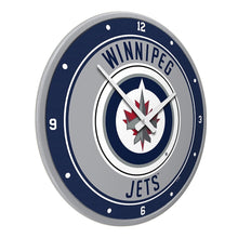 Load image into Gallery viewer, Winnipeg Jets: Modern Disc Wall Clock - The Fan-Brand