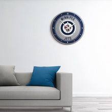 Load image into Gallery viewer, Winnipeg Jets: Modern Disc Wall Clock - The Fan-Brand