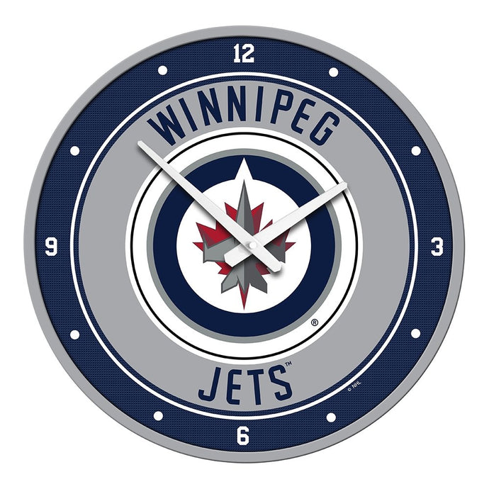 Winnipeg Jets: Modern Disc Wall Clock - The Fan-Brand