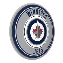 Load image into Gallery viewer, Winnipeg Jets: Modern Disc Wall Sign - The Fan-Brand