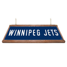 Load image into Gallery viewer, Winnipeg Jets: Premium Wood Pool Table Light - The Fan-Brand