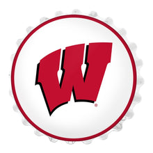 Load image into Gallery viewer, Wisconsin Badgers: Bottle Cap Wall Light - The Fan-Brand