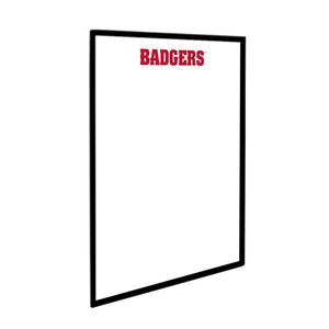 Wisconsin Badgers: Framed Dry Erase Wall Sign - The Fan-Brand