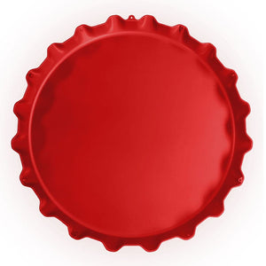 Wisconsin Badgers: Mascot - Bottle Cap Wall Sign - The Fan-Brand