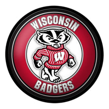 Load image into Gallery viewer, Wisconsin Badgers: Mascot - Modern Disc Wall Sign - The Fan-Brand