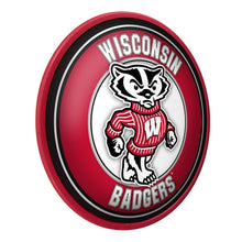 Load image into Gallery viewer, Wisconsin Badgers: Mascot - Modern Disc Wall Sign - The Fan-Brand